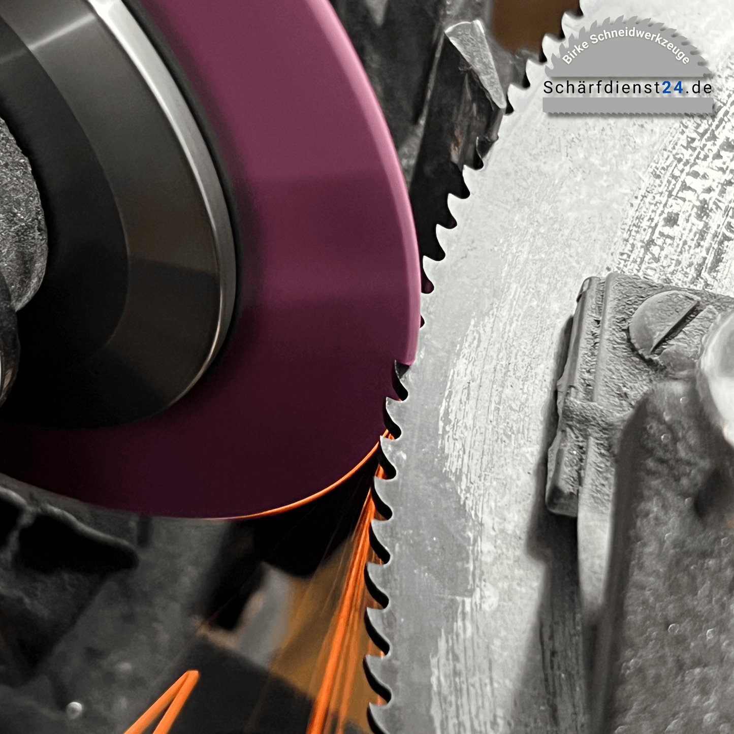 HSS-Sägeblatt schärfen 275-350mm