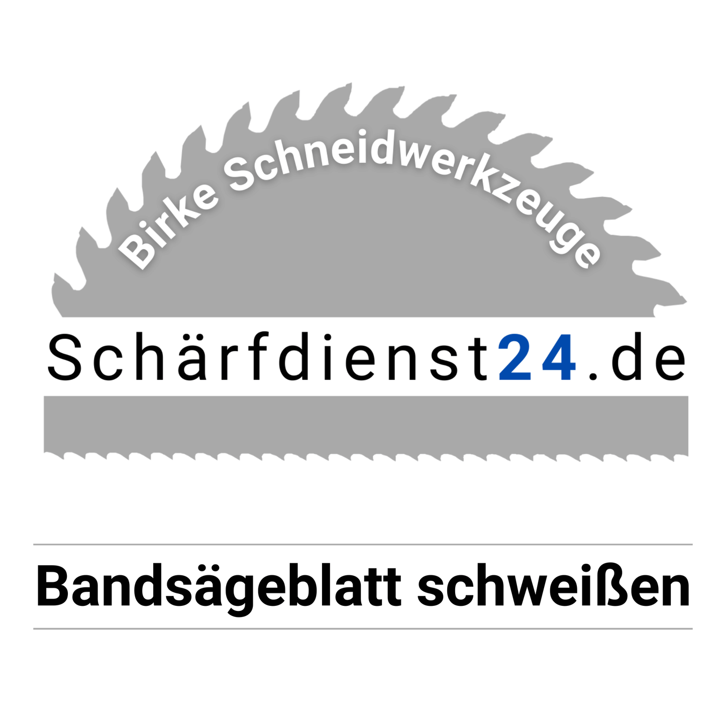 Bandsägeblatt schweißen