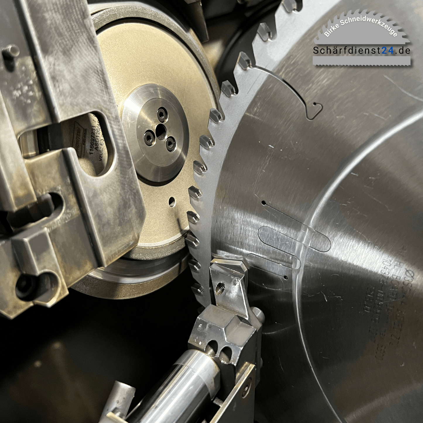 HM-Sägeblatt schärfen Trapezzahn/Trapezflachzahn/Hohlzahn 540-800mm